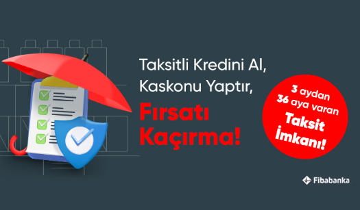 sigortaladım.com'dan Alışveriş Kredili Kasko Kampanyası